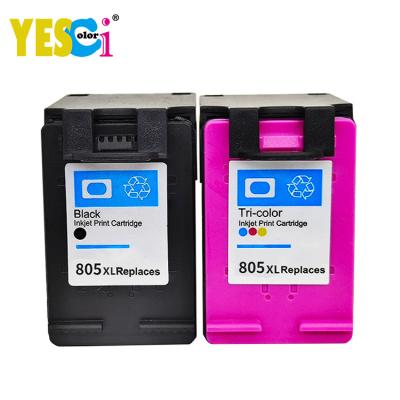 China 805Xl Remanufactured Yes-colored Compatible Inkjet Cartridge For HP Deskjet 1210 1212 2330 2332 2333 2720 2721 plus 4120 for sale