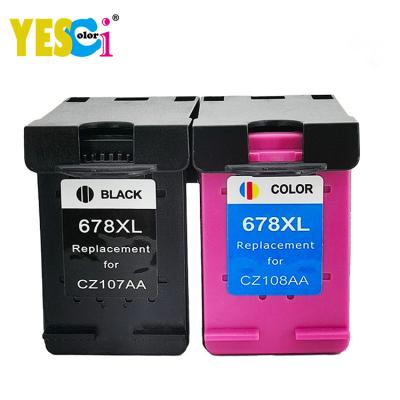 Κίνα 678 XL 678XL Yes-Colored Remanufactured Remanufactured Inkjet Cartridge For Hp Deskjet Ink AdVBntage 1014 1015 1016 1018 1515 1516/1518/2510 προς πώληση