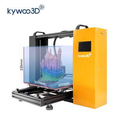 China FDM 3d printer Kywoo Tycoon Max household 3d printer filament petg industrial performance 3d printer with filament detection for sale