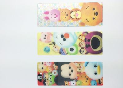 China Beautiful 3D Lenticular Bookmarks UV Printing Customised Bookmarks for sale