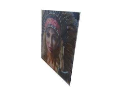 China 3D greeting card Halloween change morph effect 0.38mm PET Lenticular Printing Services for sale