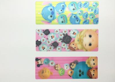 China Eco-friendly Kids 3D Lenticular Bookmarks With FAMA 0.6mm PET for sale