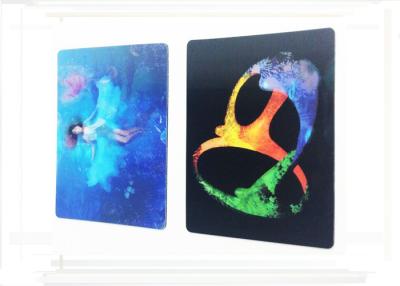 China Full Color Printing 3D Fridge Magnets PP / PET Lenticular With Flip Effect for sale