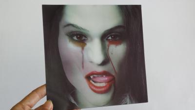 China 3D Lenticular Personalized Halloween Cards Image with vampire changing face for sale