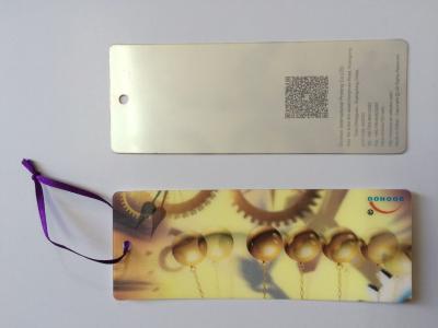 China Full Color Offset Printing Personalized Bookmarks For Students , Pop 3d Bookmarks for sale