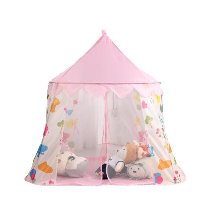 China Sports Toy Factory Outlet Children's Tent Double Door Printing Indoor Playhouse for sale