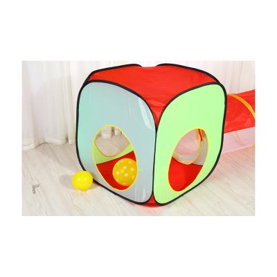 China Durable Sports Toy Wholesale High Quality Manually Construction Polyester Fabric Tents For Kids Children For Sports Play for sale