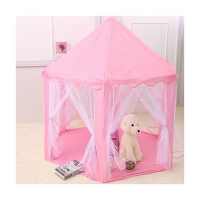 China Sports Toy Hot Sale High Quality Manually Build Polyester Fabric Kids Folding Tent Guangzou For Sports Toyoy for sale