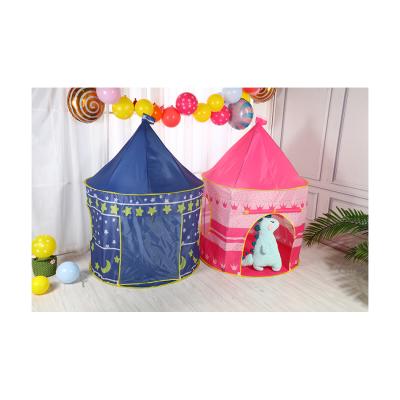 China Indoor Sports Toy Wholesale High Quality Manually Building Polyester Cloth Kids Folding Tent For Sports Play for sale