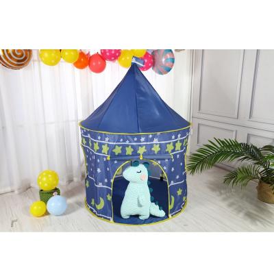 China Wholesale High Quality Manually Folding Sports Toy Building Polyester Cloth Kids Tent House Kids Play For Sports Play for sale