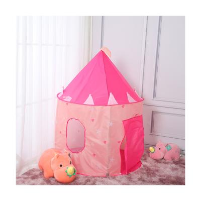 China Sports Toy Factory Outlet High Quality Manually Build Polyester Fabric Folding Teepee Tent For Kids for sale