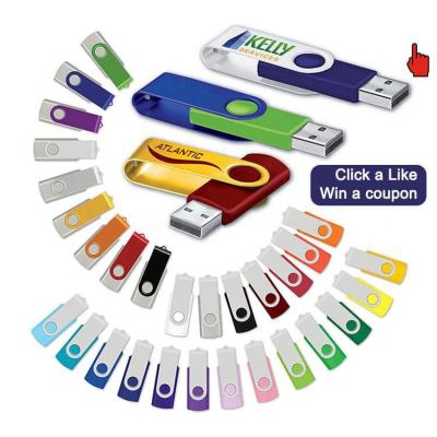 China Plastic+metal Cheapest 4gb 8gb Usb 2.0 Swivel Usb Flash Drive Stick Memory Pen Drive Custom pen drive wholesale for sale