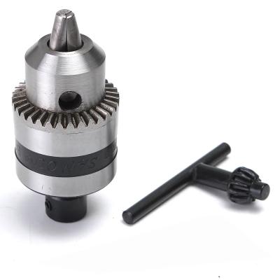 China 1.5-10mm Electric Drill Chuck With 5mm Shaft Mount B12 Hole Steel Inner Drill Chuck Adapter Customzied for sale