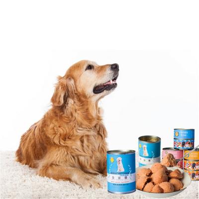 China Sustainable Quality Vegetarian Dog Food Competitive Price OEM Reliable Pet Wet Cans Canned Food Premium Dog Food for sale