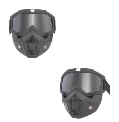 China New retro motorcycle riding windproof glass mask cross-country windproof helmet dustproof goggles manufacturers head sales for sale