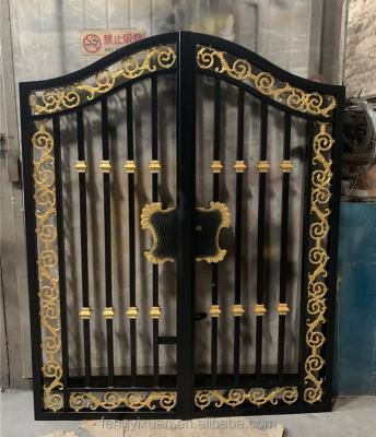 China Traditional Best Selling Iron Door Modern Iron Door Design Heavy Duty Entry Door for sale