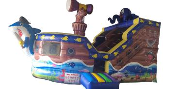 China Commercial Grade Inflatable Dry Slide for Pirate Ship Theme for sale