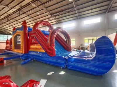 China Children Inflatable Bounce House And Slide Customized With Pool Stopper for sale