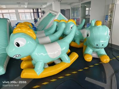 China Dinosour Small Inflatable Games Colorful For Indoor Soft Playground Toys for sale