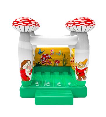 China Mushroom Inflatable Samll Jumping Blow Up Castle For Childrens for sale