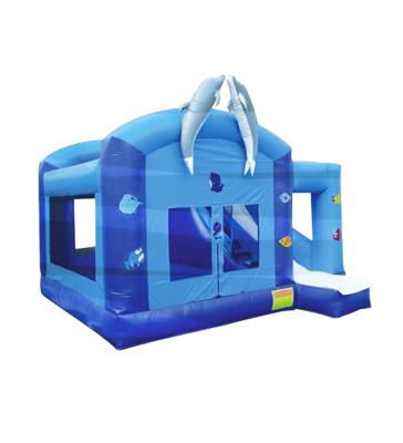 China 0.55mm PVC Inflatable Obstacles Course For Amusement Parks for sale