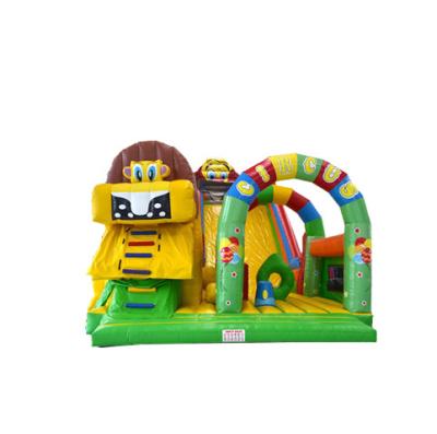 China Small Commercial Bouncy Castle With Slide Children Playground for sale