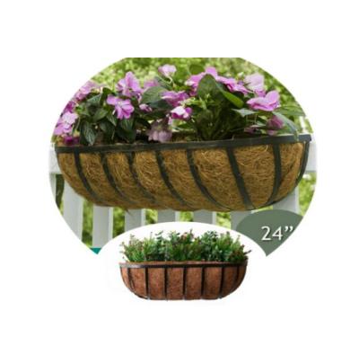 China Hot Selling High Quality Coconut Fiber Pot Lining And Coconut Window Box Garden Window Mats In The Garden for sale