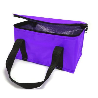 China Waterproof Multi Function Insulated Thermal Lunch Delivery Food Cooler Bag With Aluminum Foil for sale