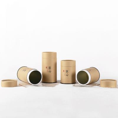 China Hotsale Recycled Materials Cusmetized Original Blank Kraft Paper Tubes Small Mail Tubes Cardboard Tubes for sale