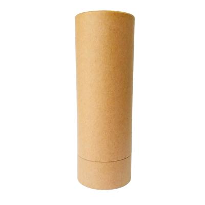 China whosale recycled materials kraft paper corrugated mail tubes for storage documents, 0.5oz lip blam, ups packaging, cardboard cylinder box, protection package for sale