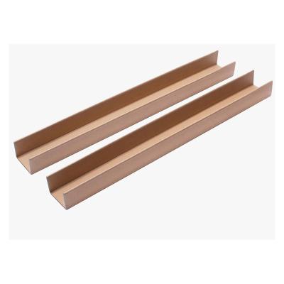 China Recycled Recyclable Materials U Shape Stong Paper Angle Board For Protecting Goods for sale