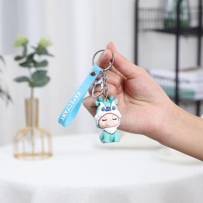 China Stocked High Quality Cheap Price Customized New Design Soft Souvenir Gifts Logos Cartoon PVC Rubber Key Chain for sale