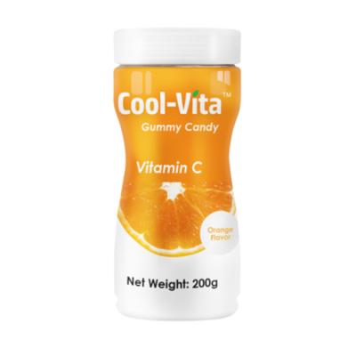 Cina OEM Mixed Orange Flavor Vitamin C Supplements Immune Support Gummy Vitamin Gummy Candy For Hair Growth Bear in vendita