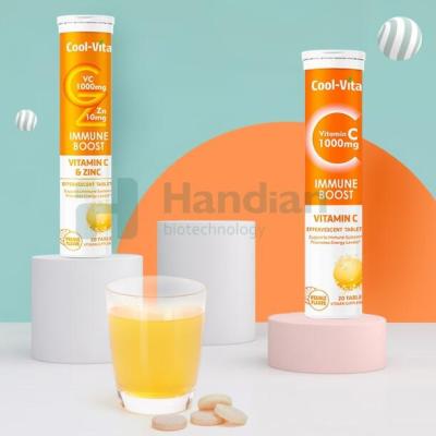 중국 immune & Anti-fatigue Custom Labels Vitamin C Drink 1000mg Immune Support Effervescent Tablets 판매용