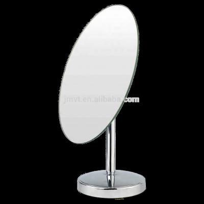 China 9 Inch Convenient Oval Tabletop Vanity Makeup Mirror With 3x Magnification for sale