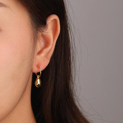 China Anti-allergy 925 Sterling Silver Earrings Design Ear Hooks Irregular Dots Earrings Spot Wholesale Women Earrings for sale