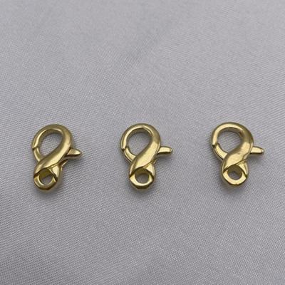 China Japanese Style Caibu Buckle Hook 8 Character DIY Jewelry Small Lobster Accessory Brass Buckle for sale