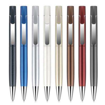 China Office & Promotional School Pen Custom logo low price school office ballpoint plastic cheap ballpoint pen for sale