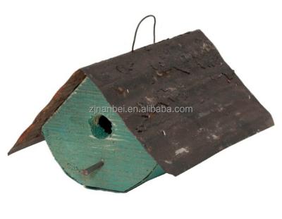 China Custom Vintage Europe Garden Wooden Bird House Animal Hotel for sale