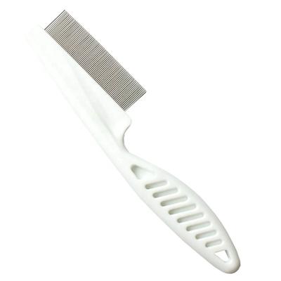 China Wholesale Viable Pet Care Stainless Steel Pet Comfort Hair Dog Cat Groming Comb for sale