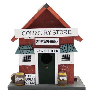 China Custom Viable Wooden Country Cottages Bird Logo House for sale