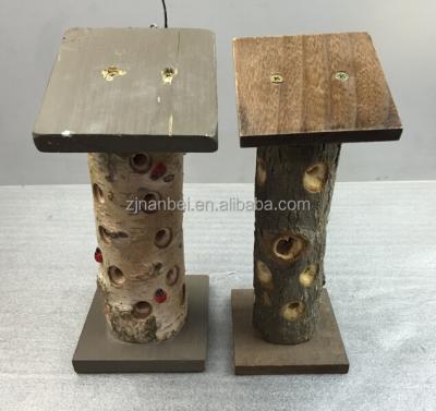 China Breathable Custom Wooden Bee House Logo for sale