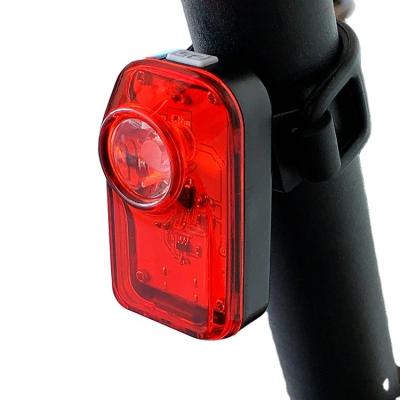 China Waterproof ABS+PC Rear Light Bike Ultra Bright Red Led Bike Accessories Cycling Type C 3 Mode USB Rechargeable Bike Tail Light for sale