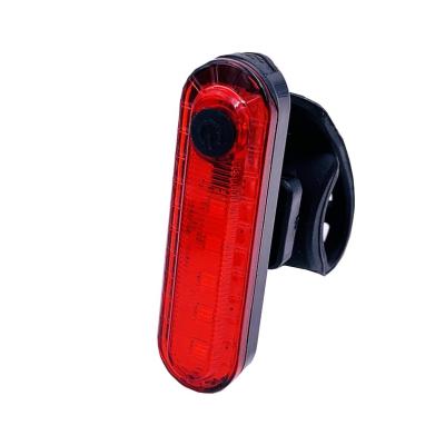 China Rechargeable Via USB Amazone USB 5SMD LED Rechargeable Bike Tail Light Hot Selling, 4 Modes Bike Rear Light for sale