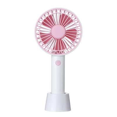 China Promotion High Speed ​​Battery Operated Mini Hand Rechargeable Hotel Usb Fan Great For Office Home Household for sale