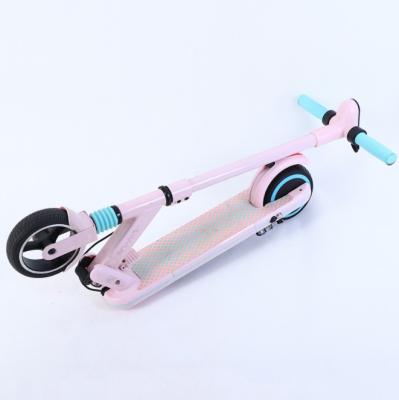 China Child Double Brake E Kick Scooter For Kids , Electric Foot Pedal Scooter For Kids for sale