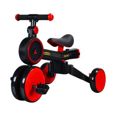 China Red/Yellow Tpu Baby Toddler Trike Bike Trike Kids Ride Balanced Car Three Wheels Bike for sale