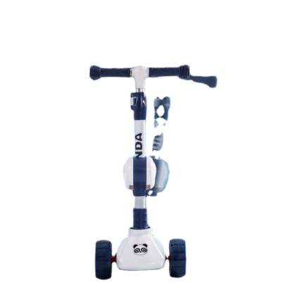 China Kids Balance Play Scooter Customized 2 In 1 Colorful Kids Foot Powered 3 Wheel Scooter for sale