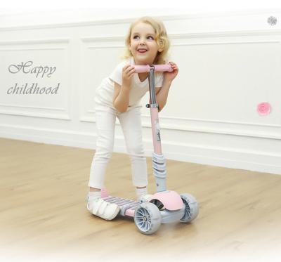 China Factory Direct Selling Mute Wheels Kids Kick Scooter Foot Pedal Scooter Sliding Push Balance Scooter for sale