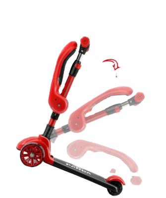 China Kids Balance Game Scooter High Quality 3 Wheels Sliding Push Scooter Step Pedal Kick Scooter For Kids for sale